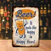 (Multi Style)Beer Bar Cafe - Metal Tin Signs(8*12Inch/12*16Inch) - Bar