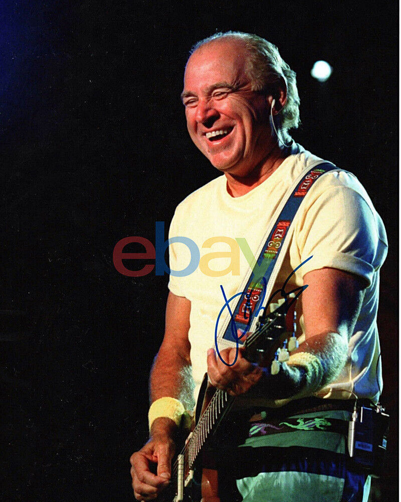 JIMMY BUFFETT SIGNED 8X10 AUTOGRAPHED Photo Poster painting REPRINT