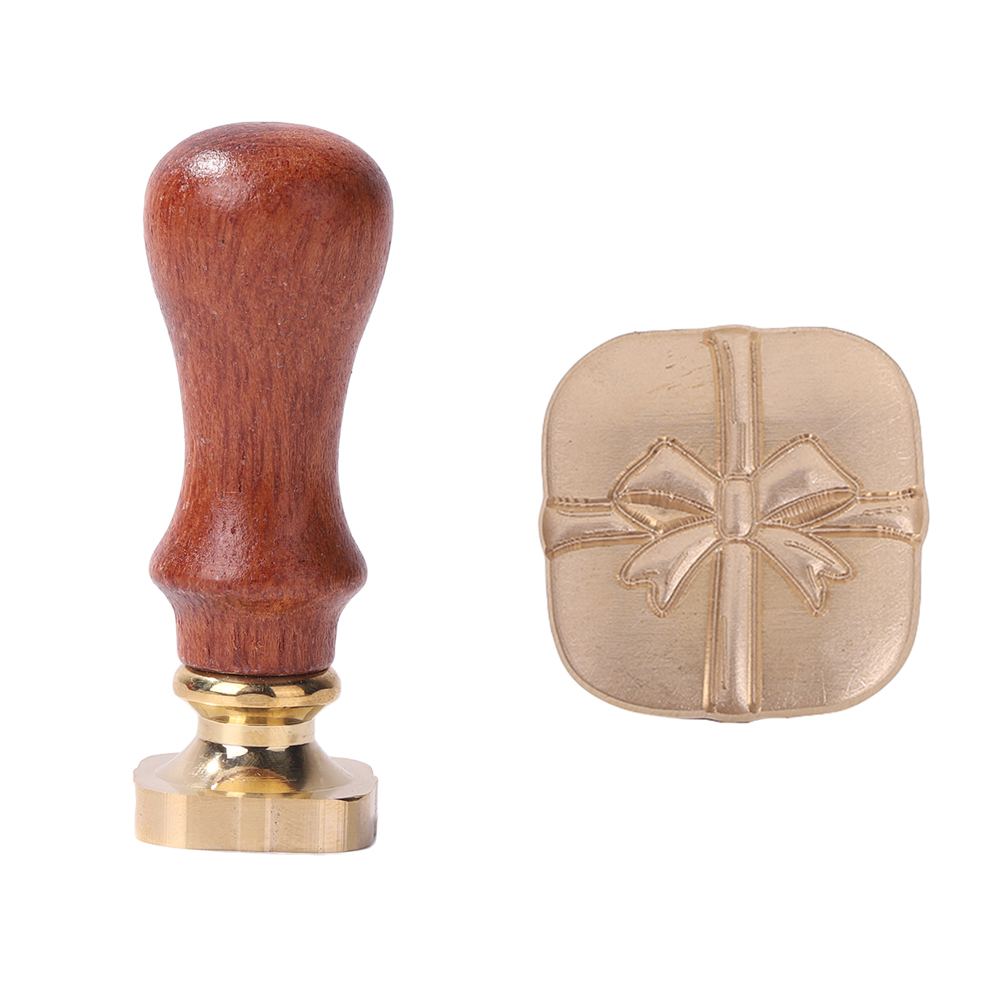 

20mm Present Shape Retro Lacquer Seal Metal Head - Wax Seal Stamp, 501 Original