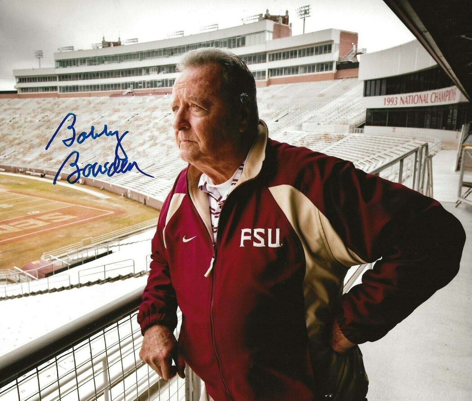 Bobby Bowden Autographed Signed 8x10 Photo Poster painting ( Florida State Seminoles ) REPRINT