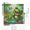 (40*40cm)Frog Sparrow - Full Round Drill Diamond Painting