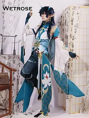 [Wetrose] In Stock Imbibitor Lunae DanHeng Cosplay Costumes Honkai Star Rail Dan Heng Kimono Дань Хэн Пожиратель Луны Halloween
