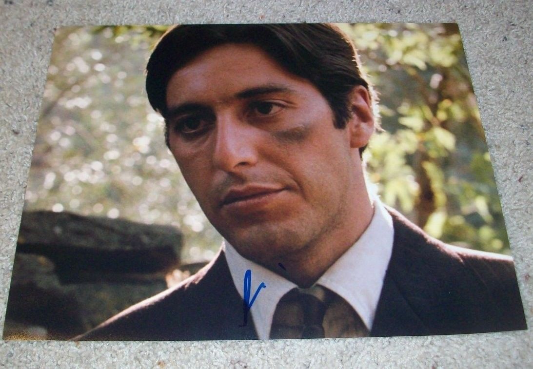 AL PACINO SIGNED AUTOGRAPH THE GODFATHER SCARFACE HEAT 11x14 Photo Poster painting w/EXACT PROOF