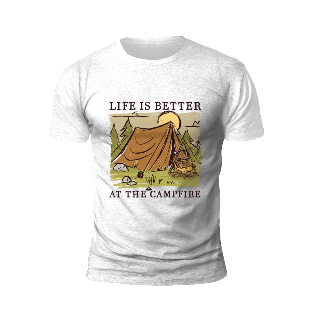 Campfire Bliss: Life's Simple Pleasures T-shirt