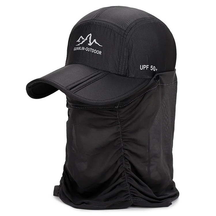 Outdoor Multi-functional Ice Silk Quick-drying Sun Hat