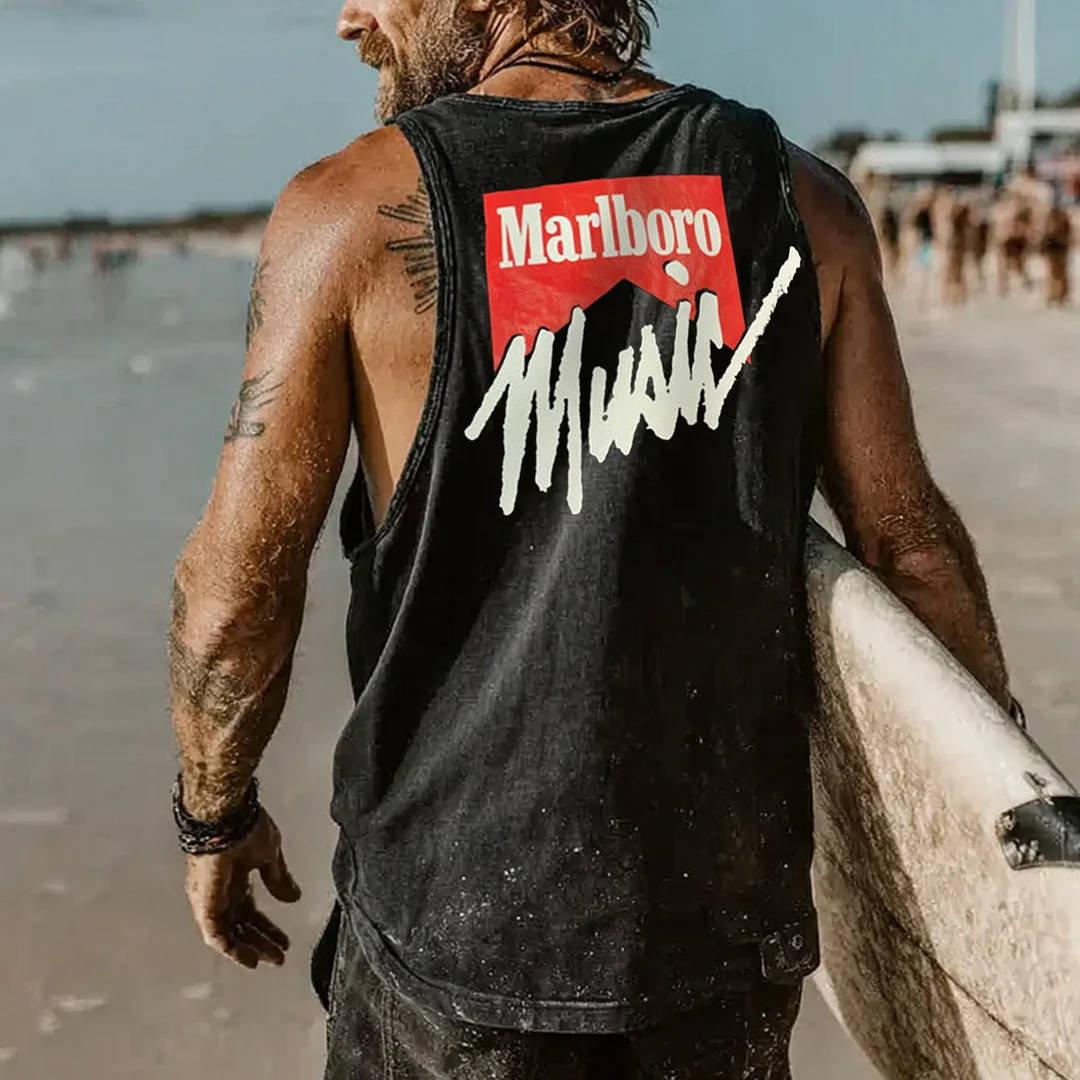  Graphic Tank Top for Beach and Casual Wear
