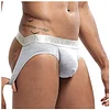Men's Modal Low Waist Open Hips Underwear Sexy Jockstrap Pure Color Thong