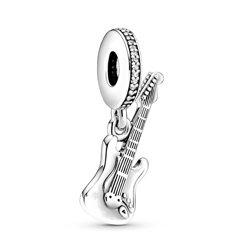 1 PC/Package Metal Rhinestones Plating Inlay Polished Pendant Beads