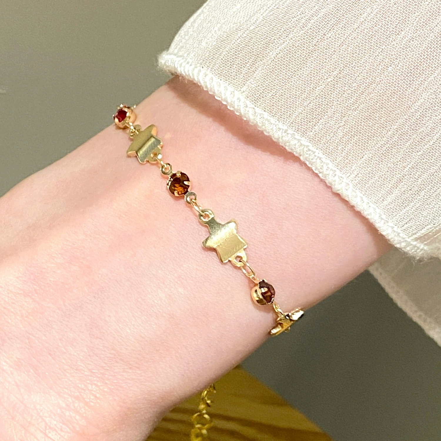 Star Diamonds Gold-Plated Bracelet