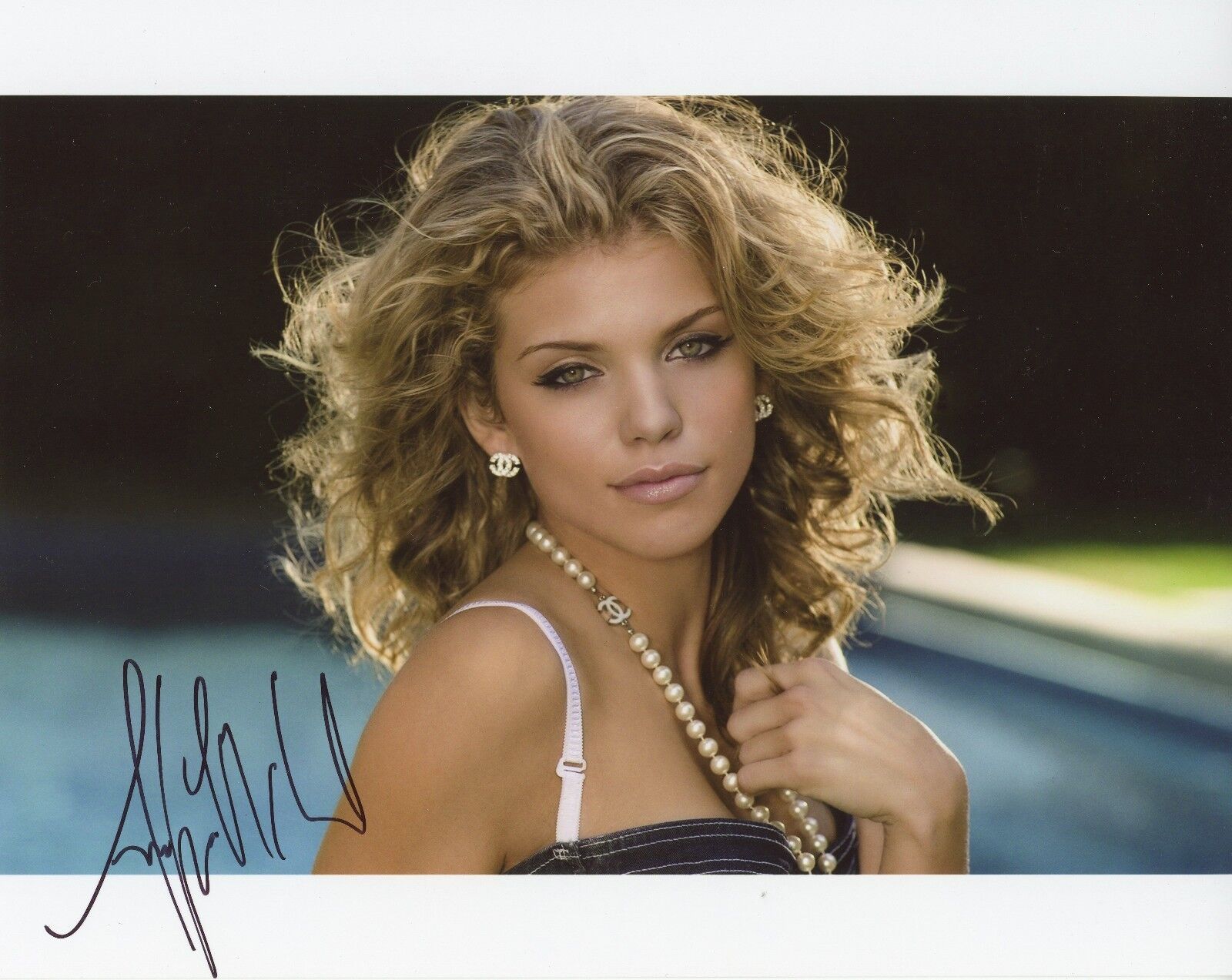 ANNALYNNE MCCORD Authentic Hand-Signed 90210