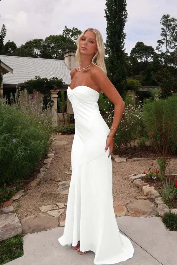 Baby Blue Strapless Sweetheart Summer Prom Dress ZT0672