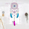 Feather Hanging Dream Catcher Wind Chimes Kit - 5D DIY Diamond Crafts