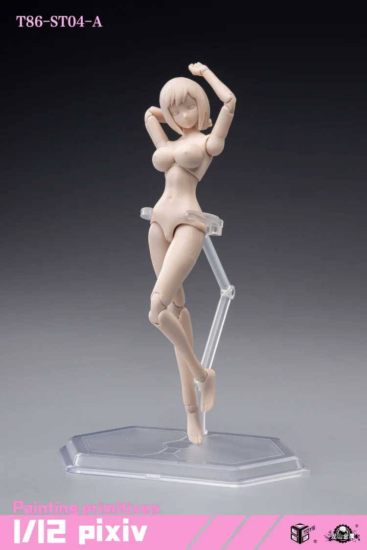 i8 TOYS Hainiu Studio 1/12 Scale Large Bust Body Pale for Female Action  Figure