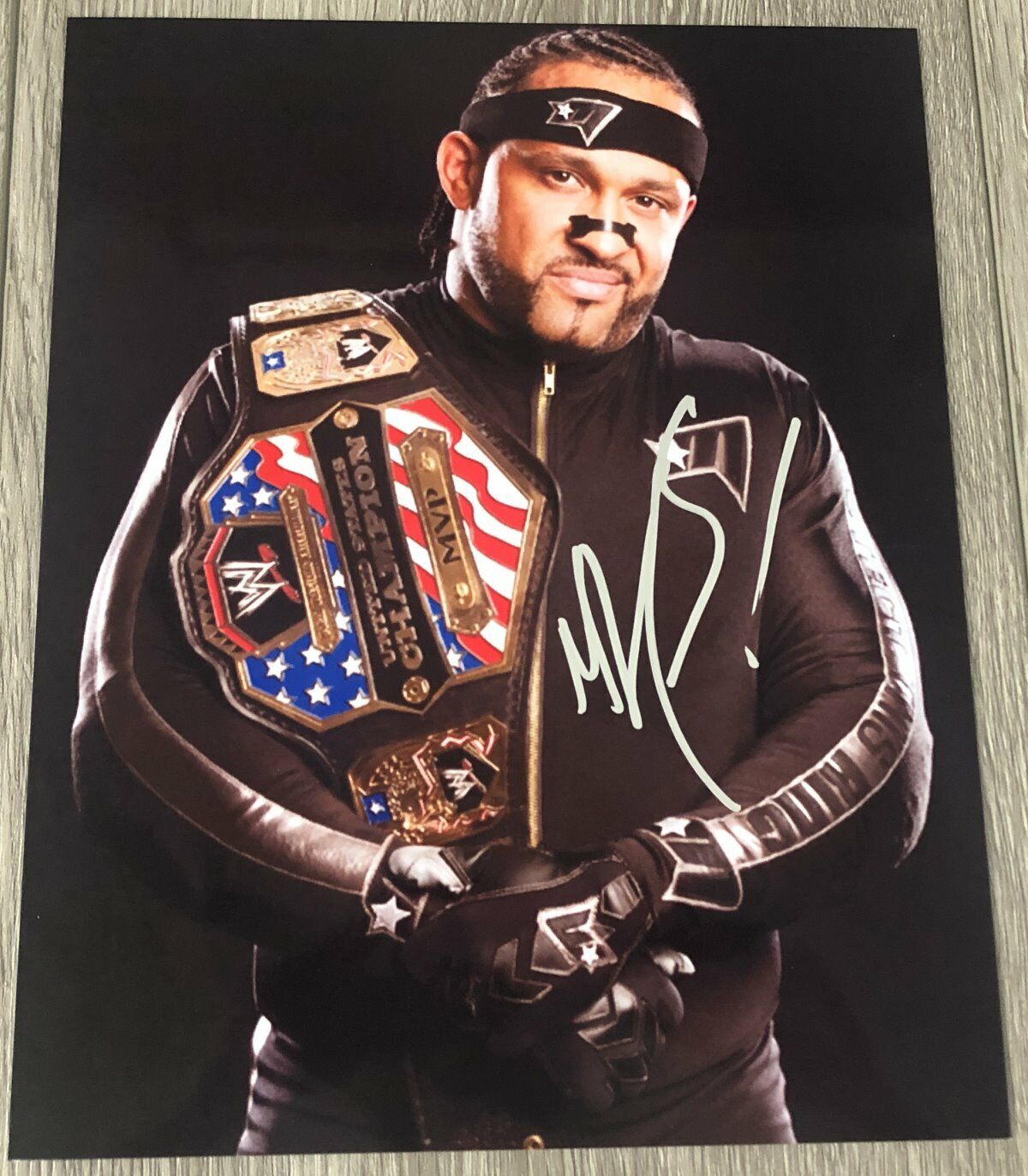 MVP MONTEL VONTAVIOUS PORTER SIGNED AUTOGRAPH WWE RAW 8x10 Photo Poster painting B w/EXACT PROOF