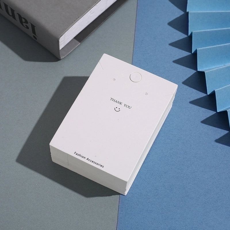 200 Pieces Minimalist Letter Transparent Paper Jewelry Packaging Bags