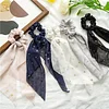 10PCS Stars Chiffon Hair Band Ribbon Scrunchies Set