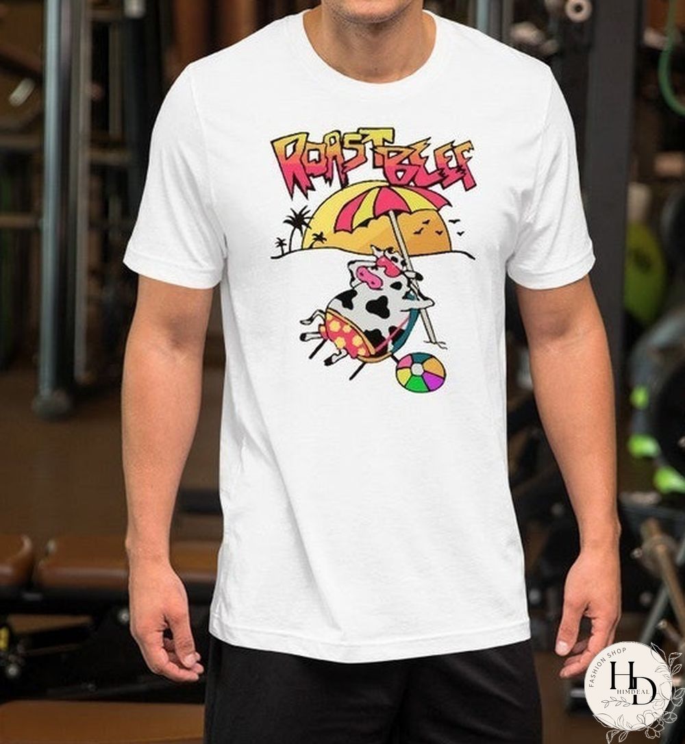 Hot Sale Unisex Roast Beef Dustin T-Shirt 80s Vintage Fashion Stranger Things Graphic Tee
