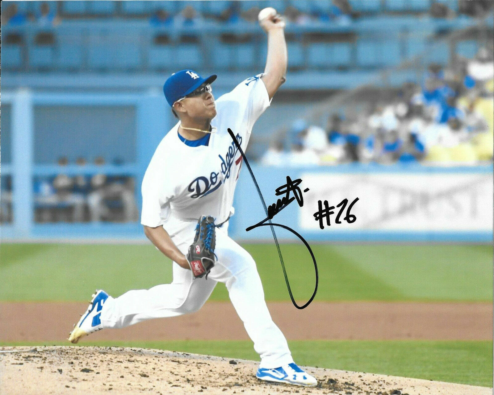 Julio Urias Autographed Signed 8x10 Photo Poster painting ( Dodgers ) REPRINT