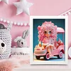 Cartoon Little Girl Diamond Art Painting Kits with Frame 
