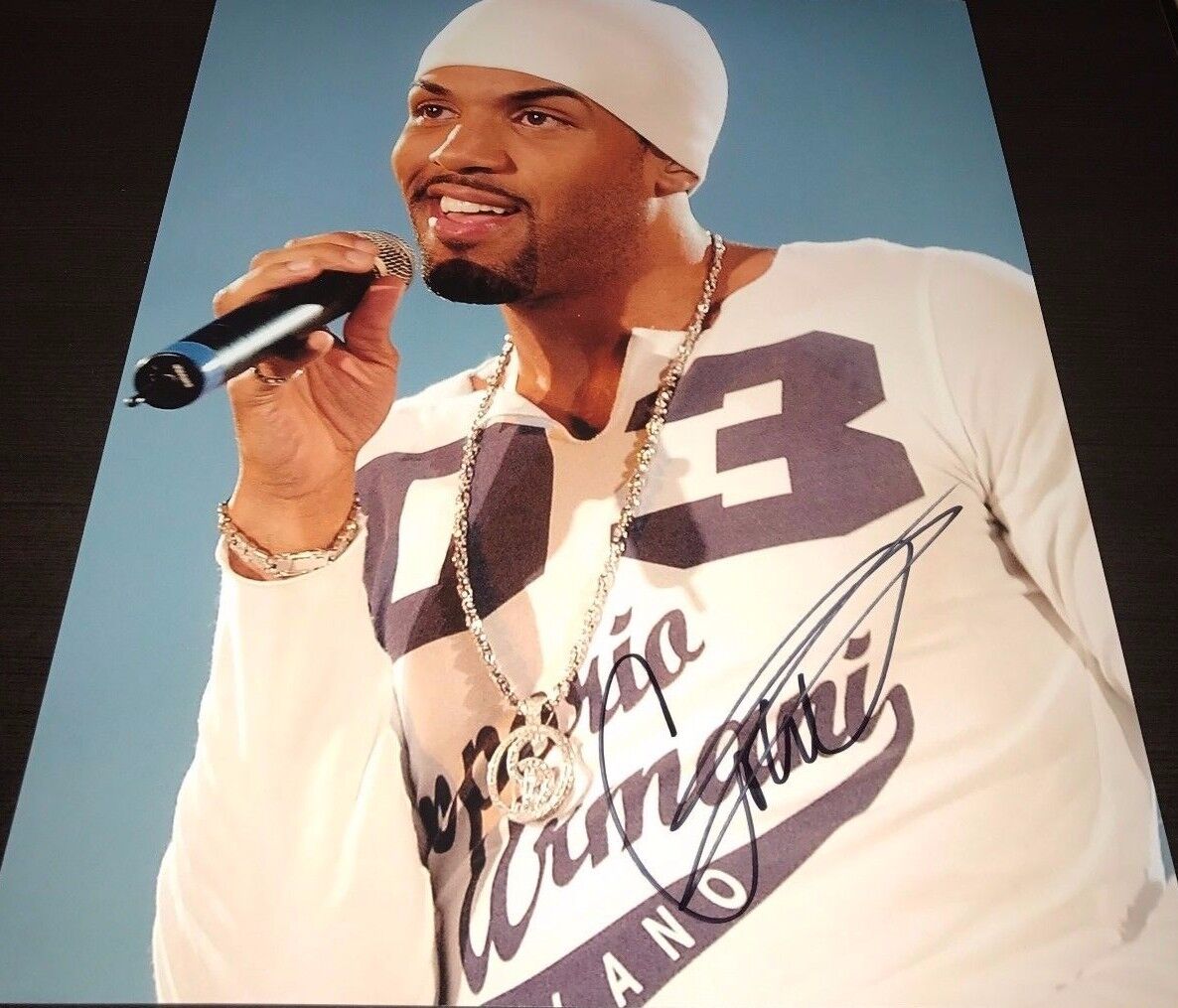 Craig David R&B Singer Concert Signed 11x14 Photo Poster painting Autographed COA Proof Look CD