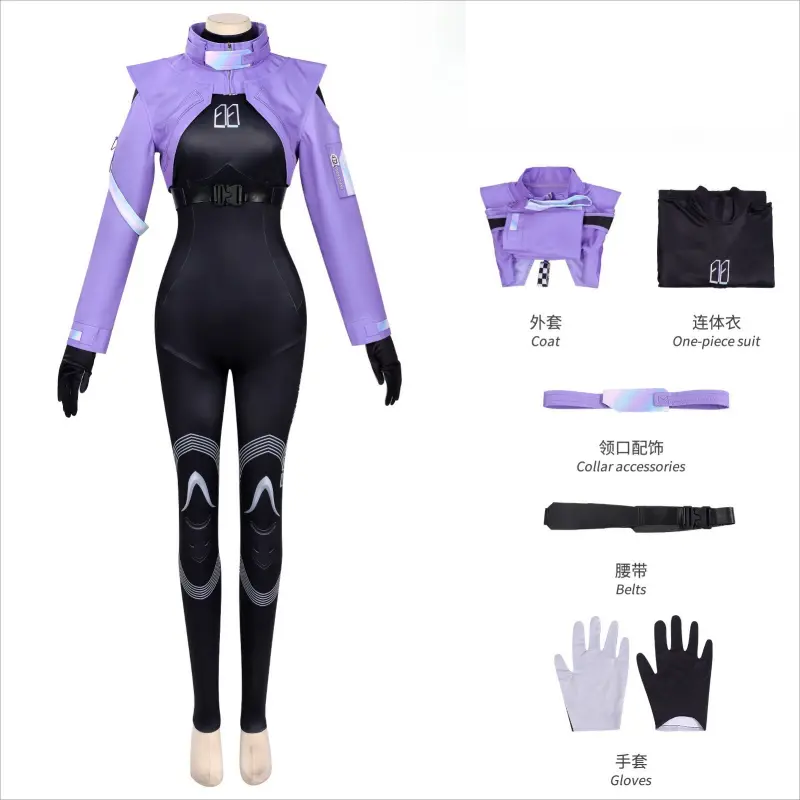 [Wetrose] Pre-Order Neverness to Everness NTE Female Racing Suit Game Outfit Cosplay Costume
