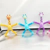 Tubes torsad&eacute;s t&eacute;lescopiques girafe, jouets sensoriels