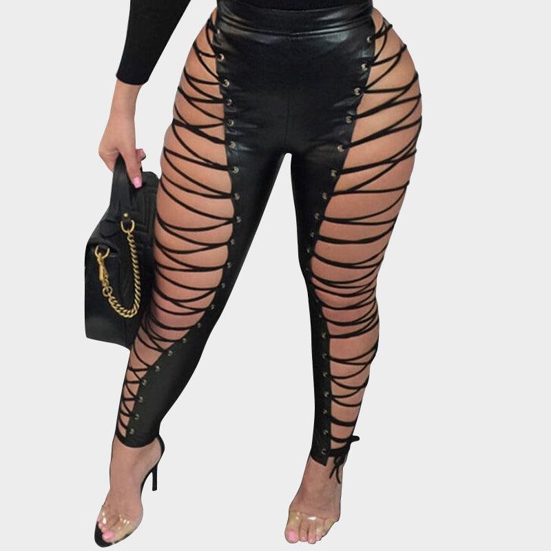Strap-on Slim Pants
