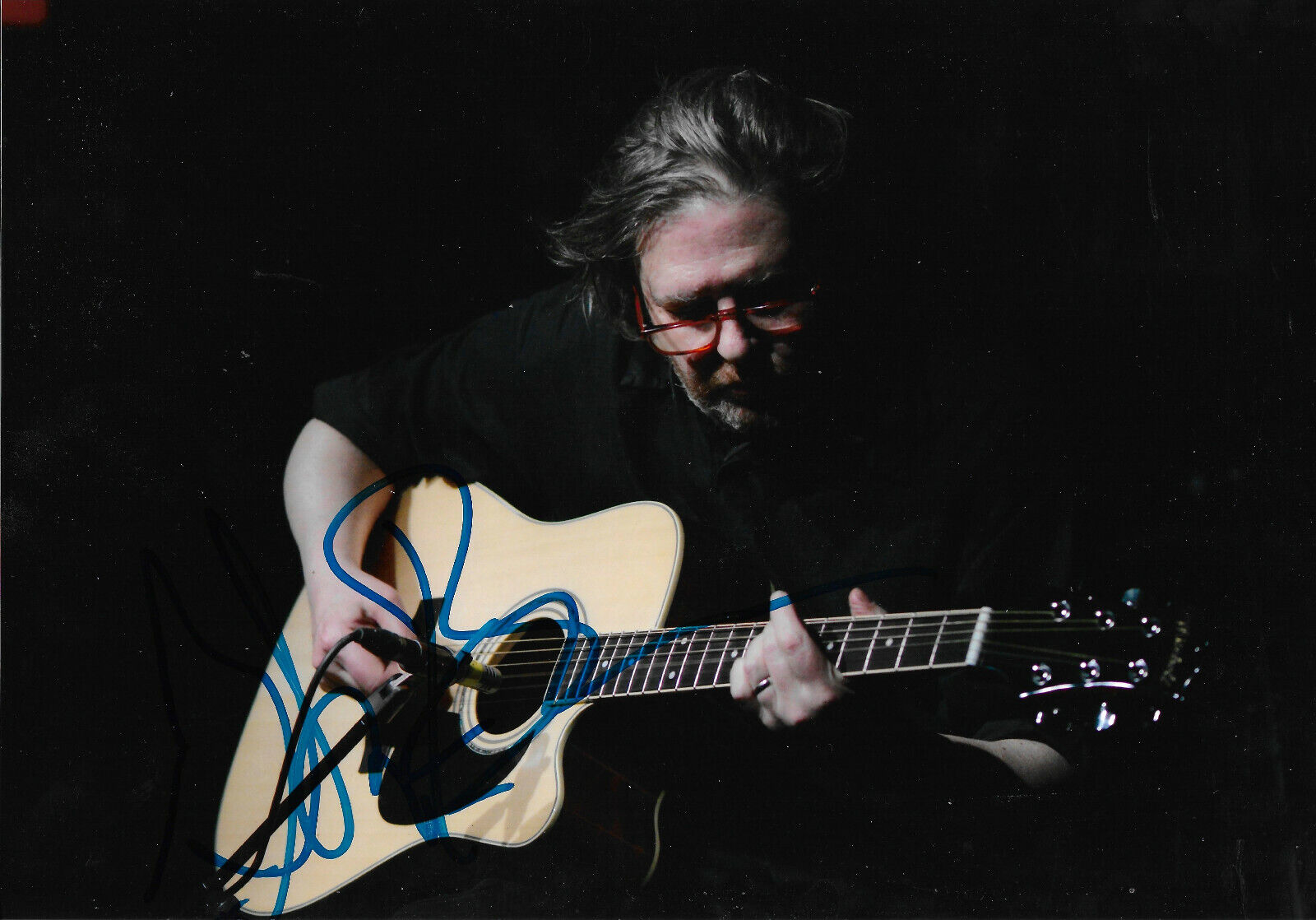 Glenn Branca signed 8x12 inch Photo Poster painting autograph