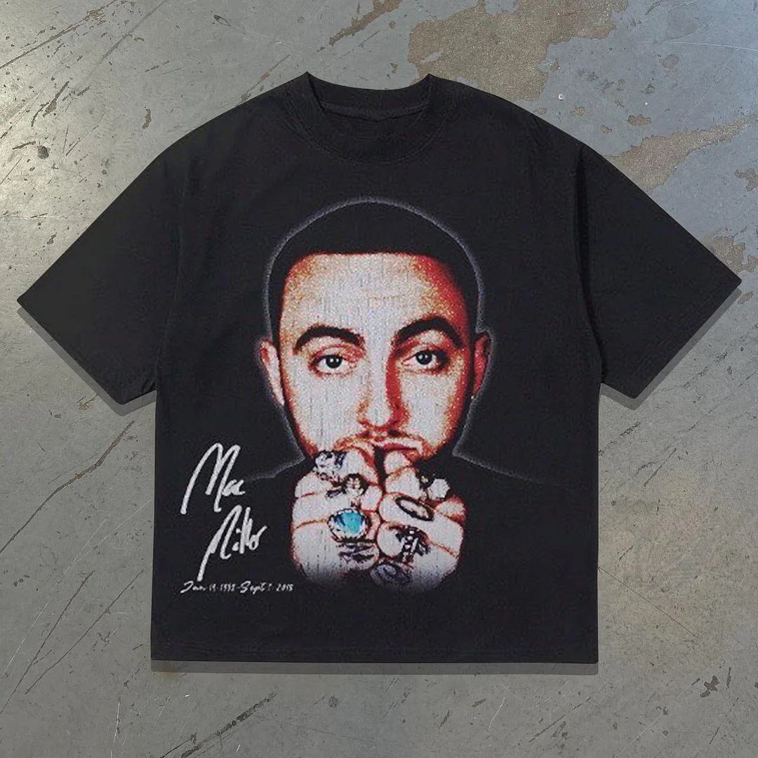 Rap Swimming Cotton T-Shirt