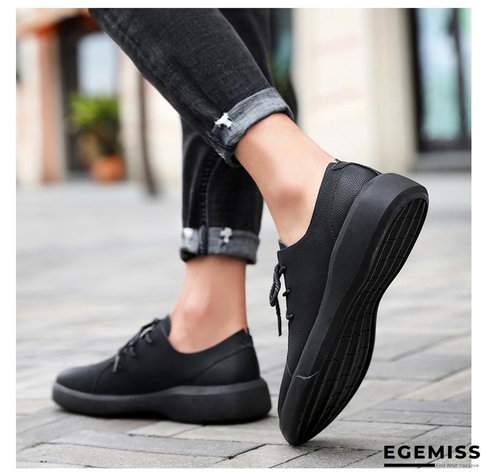 Casual Shoes Loafers Men Shoes Quality Handmade Leather Shoes Men Flats Moccasins Shoe | EGEMISS