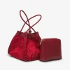 Stylish Red Square Women's Handbag