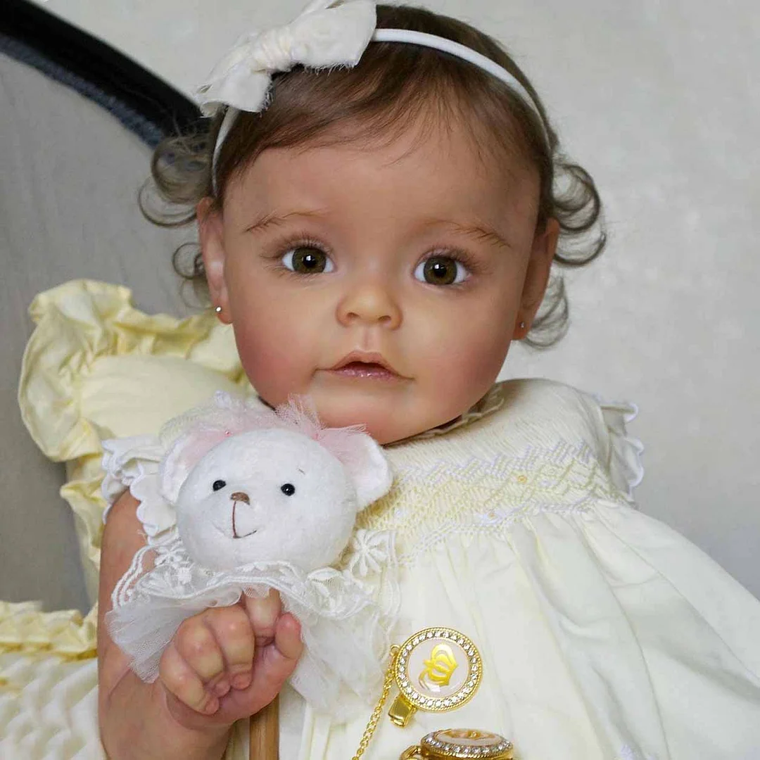 22" Reborn Baby Dolls Realistic Soft Weighted Body With Innocent&Pretty Face Toddler Baby Girl Kimberley -Creativegiftss® - [product_tag] RSAJ-Creativegiftss®