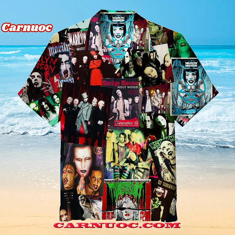 Marilyn Manson | Unisex Hawaiian Shirt