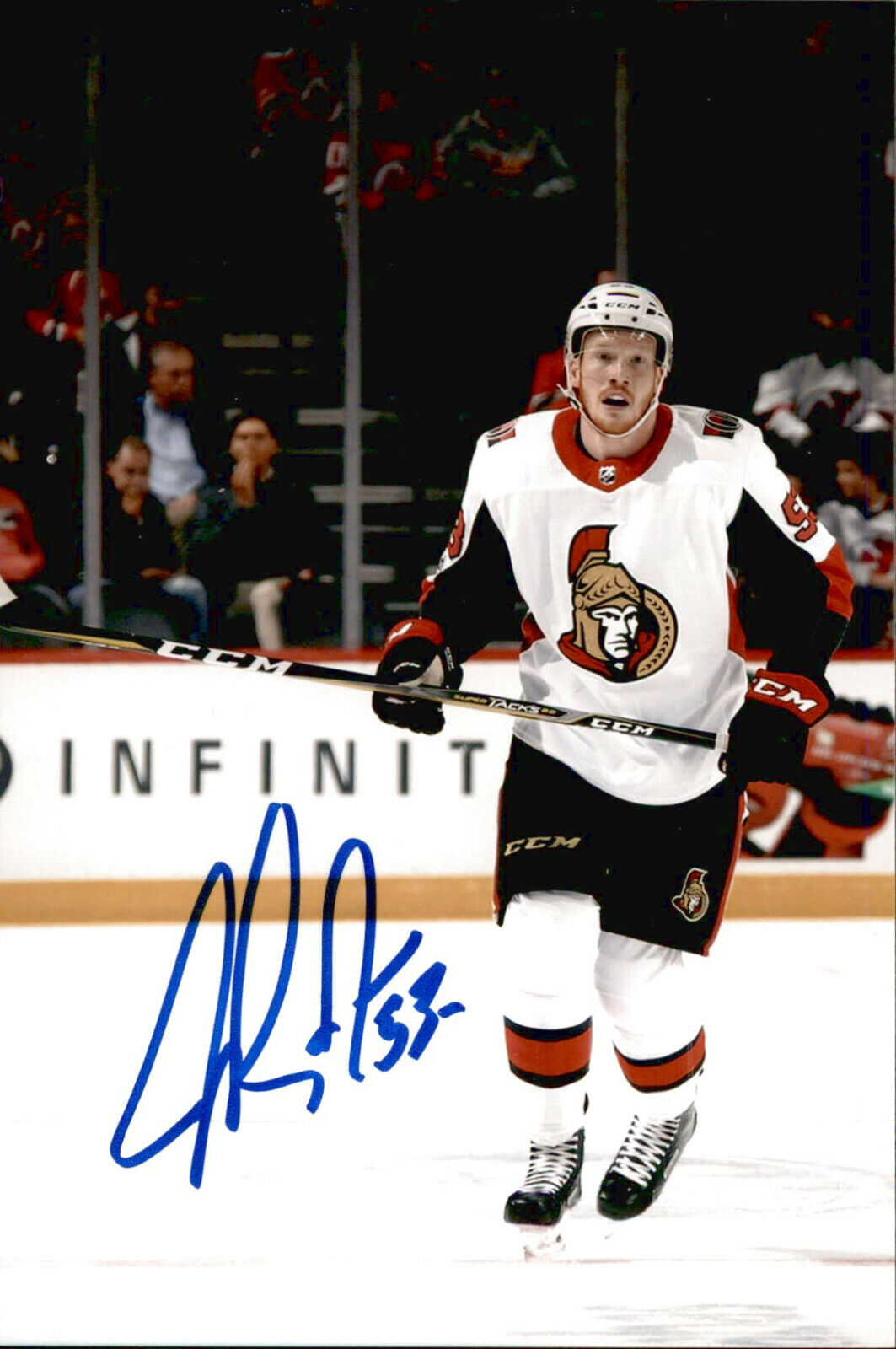 Jack Rodewald SIGNED autographed 4x6 Photo Poster painting OTTAWA SENATORS #2