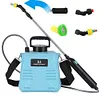 5/8L Electric Garden Sprayer USB Rechargeable Pesticide Sprayer Pot for Cleaing