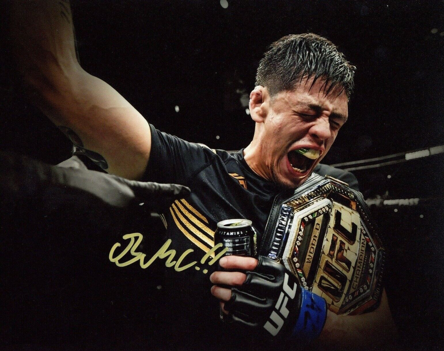 Brandon Moreno Autographed Signed 8x10 Photo Poster painting ( UFC ) REPRINT