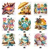 Landscape Glass Bead Partial 11CT DIY Stamped Cross Stitch Kits for Beginners Adults Home Decor Cross Stitch Art and Crafts Kits 14.04x14.04in tapestrymarket