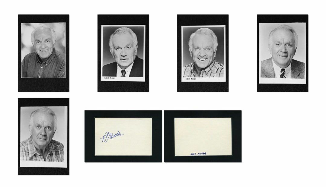 Robert Mandan - Signed Autograph and Headshot Photo Poster painting set - Soap