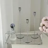 Minimalism 3PCS Candle Sticks Set Home Wedding Table Decor