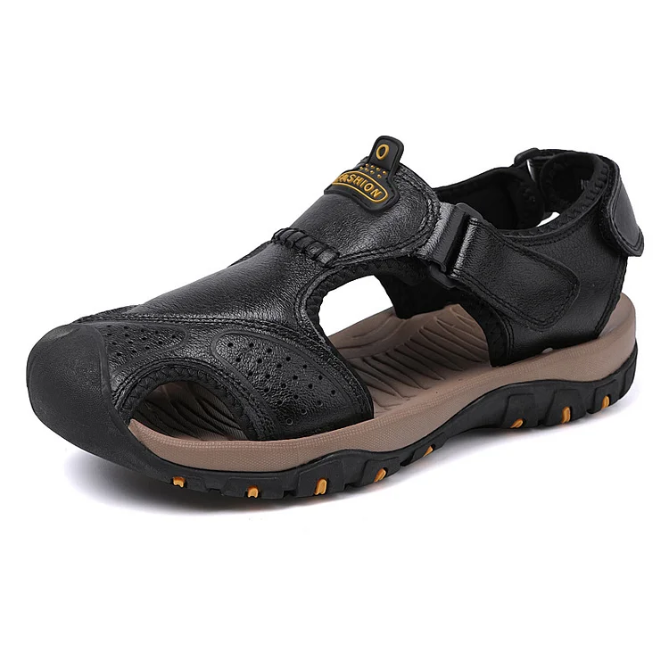 Outdoor Leisure Sports Leather Beach Shoes