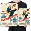 It's a Wonderful Life - Metal Tin Signs(8*12Inch/12*16Inch)
