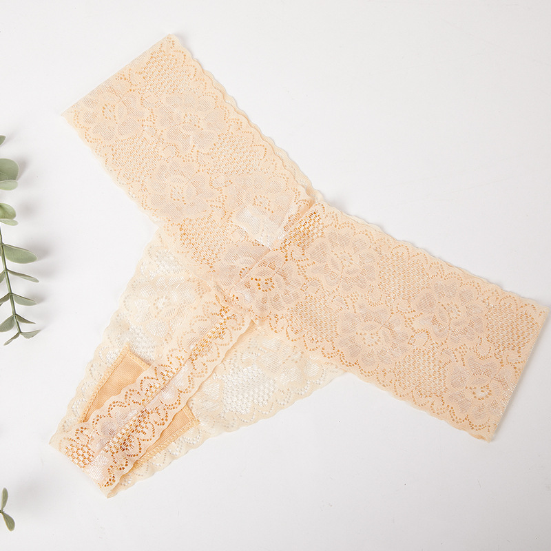Lovingerie - Sexy Seamless Lace See-through Women's Underwear Thong