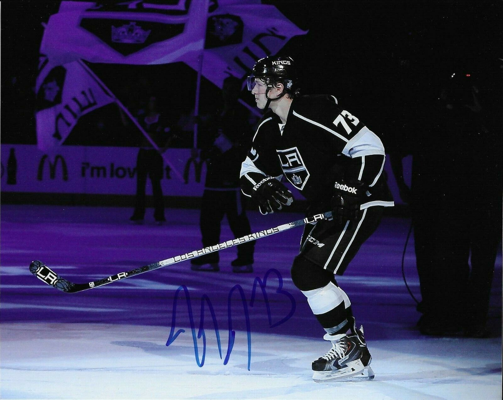 Los Angeles Kings Tyler Toffoli Autographed Signed 8x10 NHL Photo Poster painting COA #4