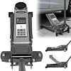 [US Local Warehouse] 3T Horizontal Hydraulic Jack Adjustable Dual Pumps Hydraulic Lift Auto Repair