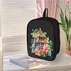 (US Local)DIY Special Shape Diamond Art School Bag Diamond Art Knapsack Kit