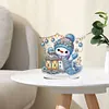 (US Local)Snowman Print DIY Desktop Diamond Art Kits for Home Office Desktop Decor