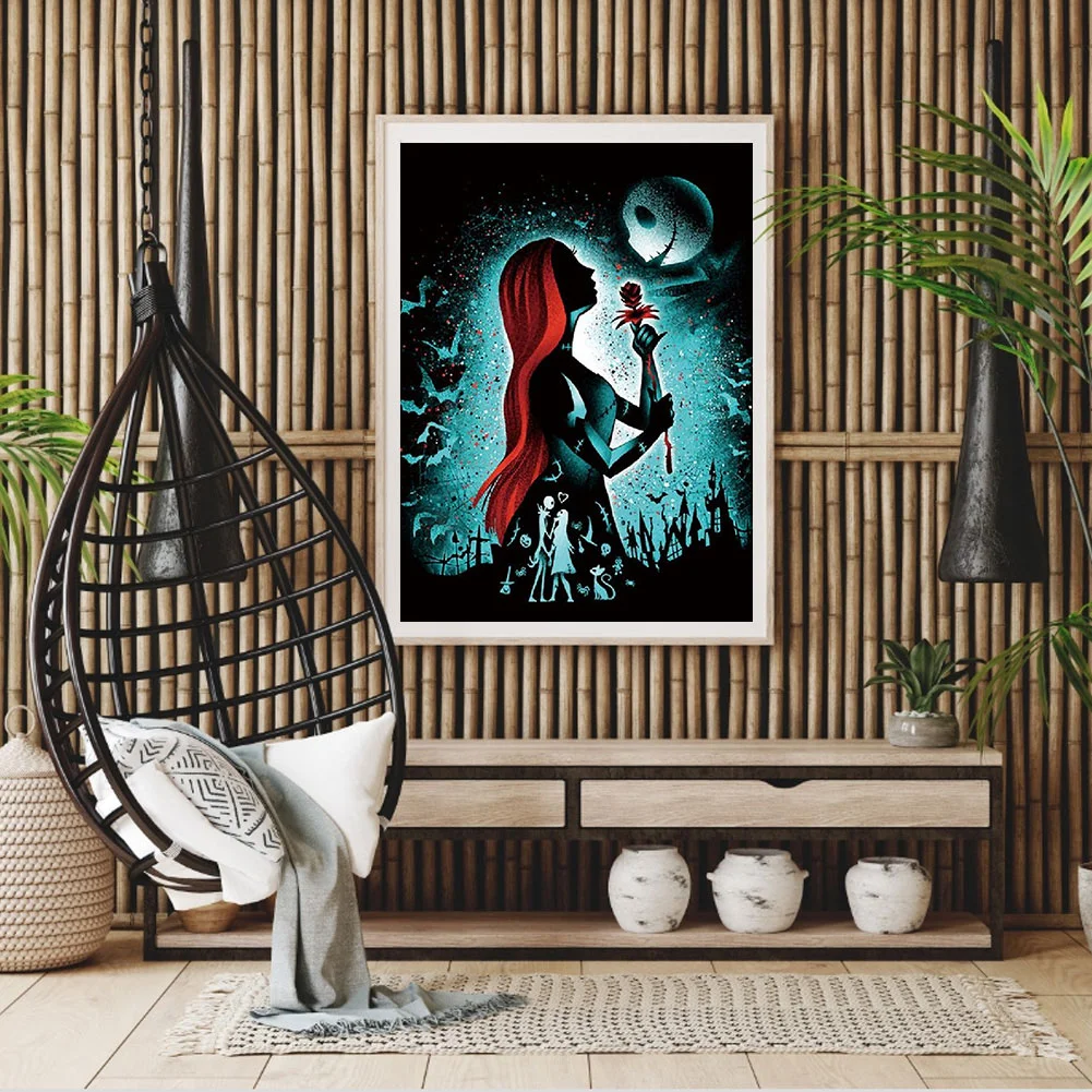 Diamond Painting - Full Round Drill - Silhouette(30*40cm)