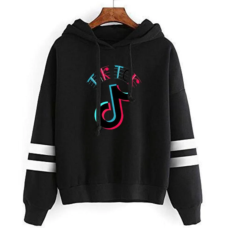 TIK TOK Hoodie Fashion Casual Music Fans Sweatshirt-Mayoulove