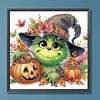 Diamond Painting - Partial Special Shaped Drill - Halloween Monster(Canvas|30*30cm)