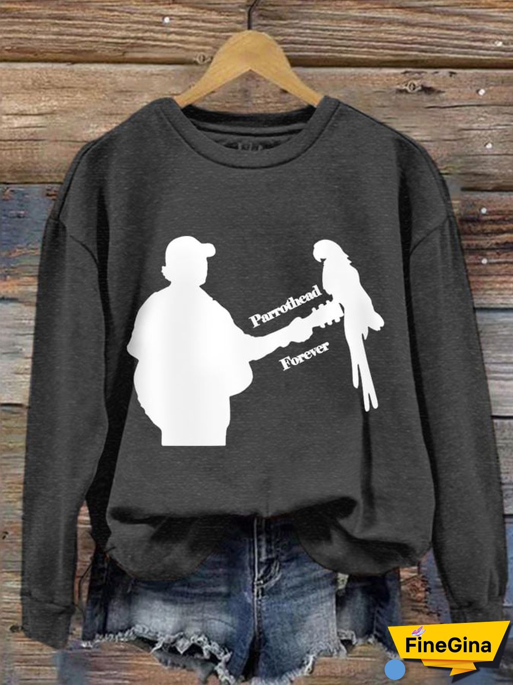 Women's Parrothead Forever Jimmy Memorial Sweatshirt